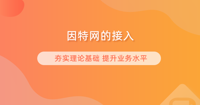 因特网的接入